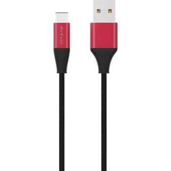 DeTech Кабел DeTech DE-C22C, от USB A(м) към USB C(м), 1m, черен (delphi_40105)