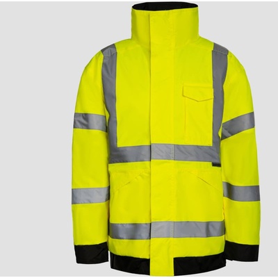Korntex hi-vis kxrj tampere / Мъжко светлоотразително водоустойчиво яке - жълто xxl (76kxrj20005)