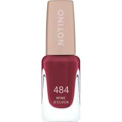 Notino Gel Effect Nail Polish lak na nechty s gélovým efektom 484 Wine O'Clock 10 ml