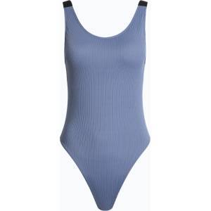 Calvin Klein Дамски бански костюм от една част Calvin Klein KW0KW02754 Intense Power Rib Scoop Back One Piece-RP grisaille