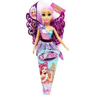 Funville Dreameez víla panenka v kornoutu růžová 29cm