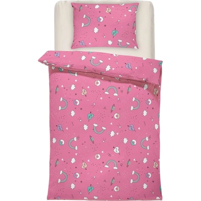 Дилиос Бебешко спално бельо Еднорог 2 100% памук ранфорс