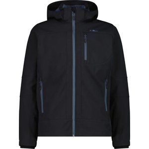 CMP Мъжко софтшел яке CMP Jacket Zip Hood Softshell Softshell jacket - Antracite / Avio - размер 48 (EU) (003-2728-1212)