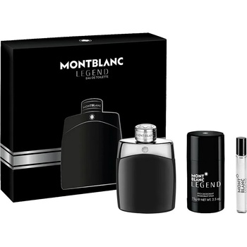 Mont Blanc Legend Подаръчен комплект, Тоалетна вода 100ml + Део стик 75ml + Тоалетна вода 7.5ml, мъже