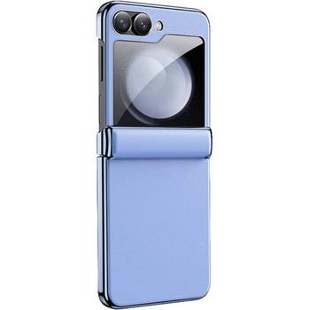 GKK Калъф с Предпазител за Samsung Galaxy Z Flip 7 FE/Z Flip 6, GKK Electroplating Magnetic Hinge Case, Лилав (5906601994992)