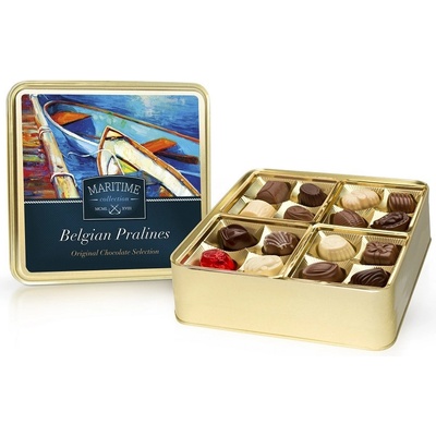 Selllot Maritime plněné belgické pralinky v plechové dóze 400 g