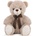 Амек Тойс Плюшена играчка Амек Тойс - Мече, бежов меланж, 24 cm (010169-1)