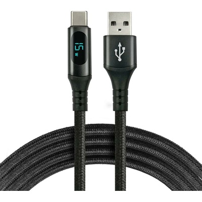 everActive CBB-1CBL USB-A / USB-C LCD 100cm