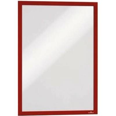 Informačný rám, A3, samolepiaca zadná strana, DURABLE "DURAFRAME", červená