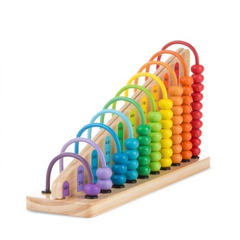 Image 1 of Melissa & Doug - Дървено сметало със задачи (19272)