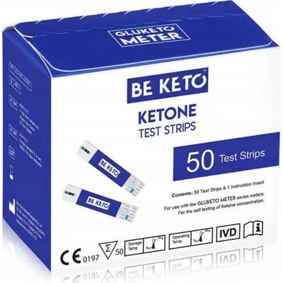 BeKeto Proužky pro měření ketonů 50 ks