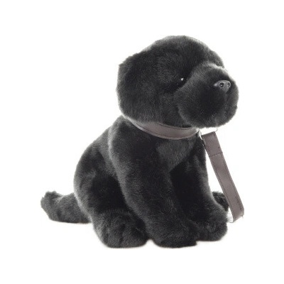 LAM Plyš Labrador s vodítkom 30 cm - ECO-FRIENDLY