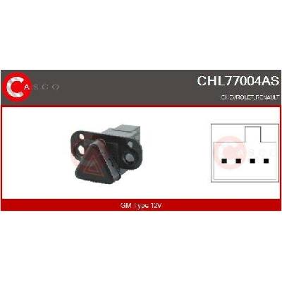 PRZELACZNIK AWARYJNYCH 4PIN