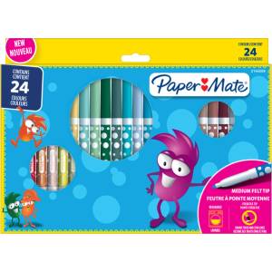 Newell Флумастри Papermate Kids Colouring, 24 цвята (31416-А)