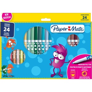 Newell Флумастри Papermate Kids Colouring, 24 цвята (31416-А)