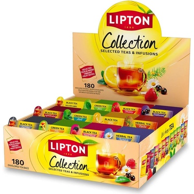 Lipton Sada čajů MIX BOX 180 ks