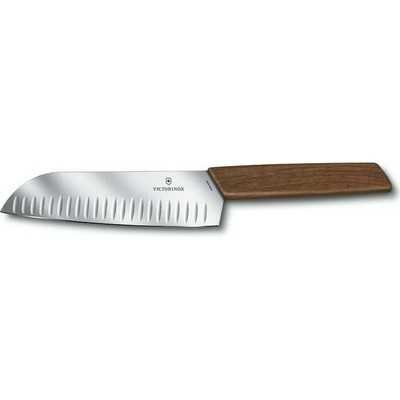 Victorinox - Kuchynský nôž Santoku SWISS MODERN 17 cm orech 6.9050.17KG