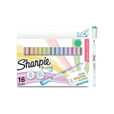 Sharpie Комплект Химикали с Филц Sharpie S-Note Duo Двоен 16 Части
