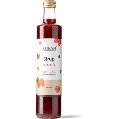 Šufan Jahodový sirup 0,5 l