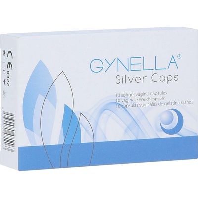 Gynella Silver Caps mäkké vaginálne kapsule 10 ks