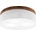 Brilagi - LED Плафон BELLADONNA 3xE27/15W/230V Ø 50 см бял/дъб череша (BG1370)