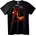 NOONEBRAND Тениска Gatubela Котешки Очи - 2XL, Black