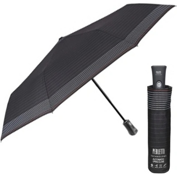 Мъжки автоматичен Open-Close чадър Perletti Technology 21829, Черен