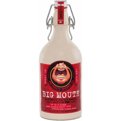 Big Mouth Whisky 41.2% 0,5 l (čistá fľaša)