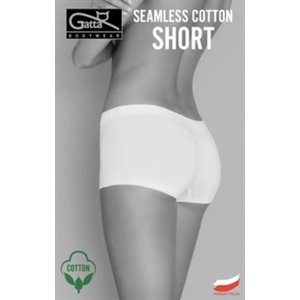 Gatta Bodywear Памучни дамски боксерки в черен цвят seamlessEH-34961-BLACK - Черен, размер M