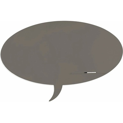 ROCADA Skin Shape Talk 6440-7039 tvar bubliny, 115 x 75 cm křemenná šedá RAL 7039