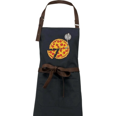 Drevené uhlie Pizza DJ - Zástera Vintage