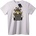 NOONEBRAND Тениска Вещерска Котка с Прежда - 7XL, White
