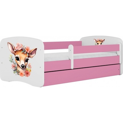 Kocot kids Babydreams Bambi růžová bez šuplíků bez matrace