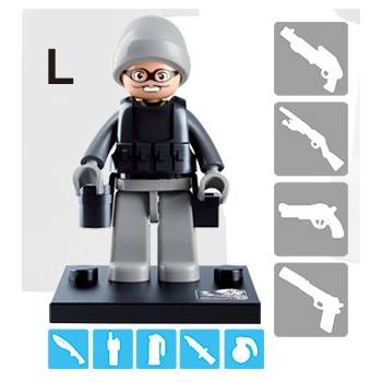 Sluban B0586L Figurky Policajti a zloději 1 ks