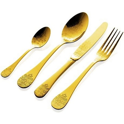 Herdmar Комплект позлатени прибори за хранене в цвят старо злато от 48 части HERDMAR от серия POMPADOUR (herdmar188304805171000017)