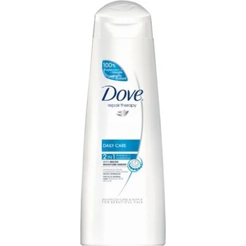 Dove шампоан за коса, Daily moisture 2in1, 250мл