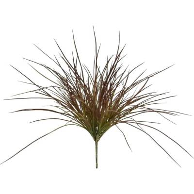 MF Umělá rostlina Tráva (40cm) - burgundy