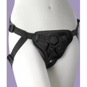 Boss of Toys Adrien Lastic Snap Strap Adjustable Intimate Harness Black Universal