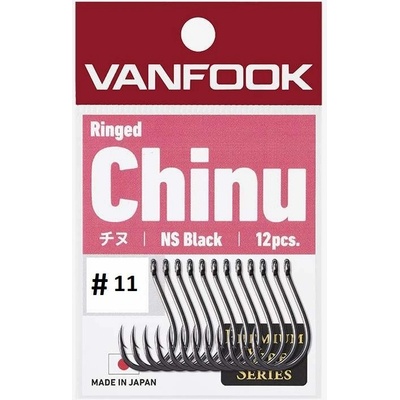 Vanfook Ringed Chin NS Black vel.11 8 ks