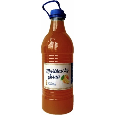 Moštěnický sirup Pomaranč 3 l