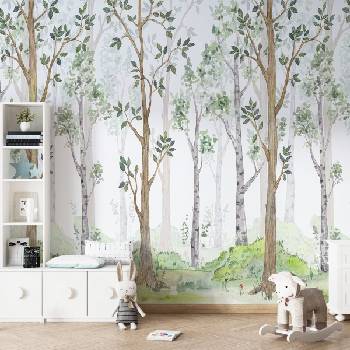 Decono Детски Фототапет Приказна Горичка