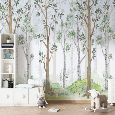 Decono Детски Фототапет Приказна Горичка