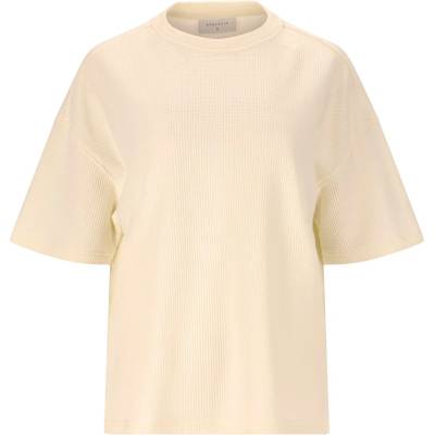 ATHLECIA Дамска тениска ATHLECIA Women's Cardall Waffle Tee T-shirt - Vaporous Gray - размер 44 (EU) (916-5466-0116)
