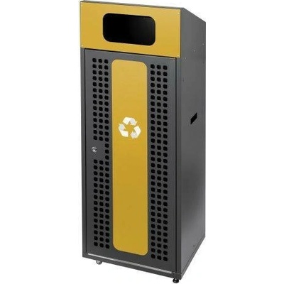 MEVA-TEC Koš na třídění odpadu - žlutý