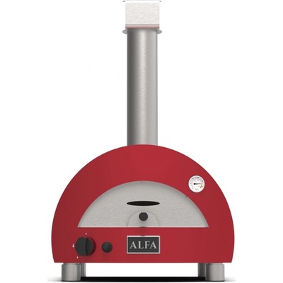 Alfa Forni Linea Moderno Portable Pizzaofen Antique Red