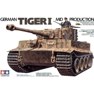 Tamiya TIGER I Mid Production 1:35