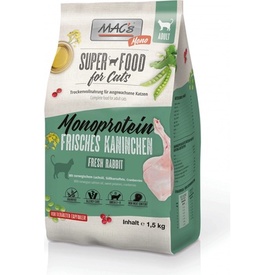 Mac's Cat MONO KRÁLÍK 1,5 kg