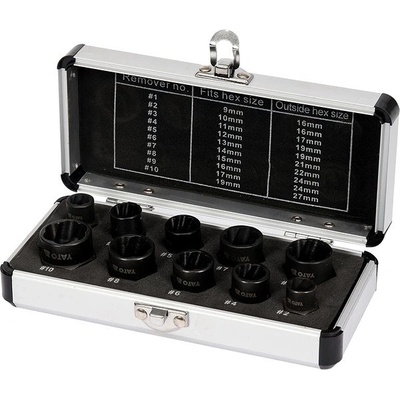 YT-06031 Sada vytahováků stržených šroubů 10ks – Zboží Dáma YT-06031 Sada vytahováků stržených šroubů 10ks – Zboží Dáma