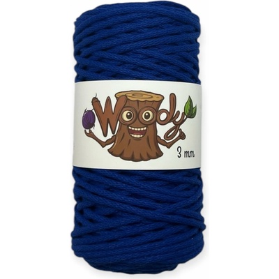 Woody 3 mm - Tmavě modrá