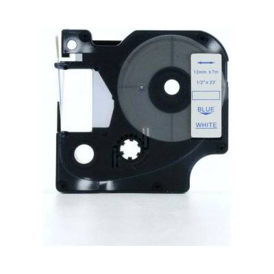 Alternatívna páska Dymo 45014, S0720540, 12 mm x 7 m modrá tlač / biely podklad